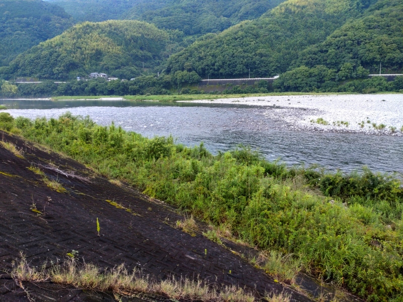 6月29日：加茂谷橋上流
